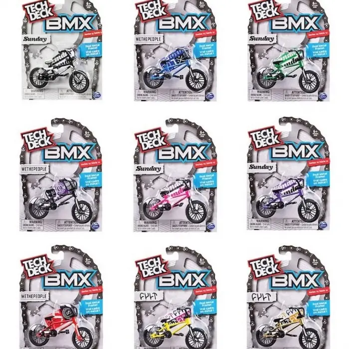Tech Deck BMX Bisiklet SPM-6028602 - 1 Adet Stokta Olan Gönderilir