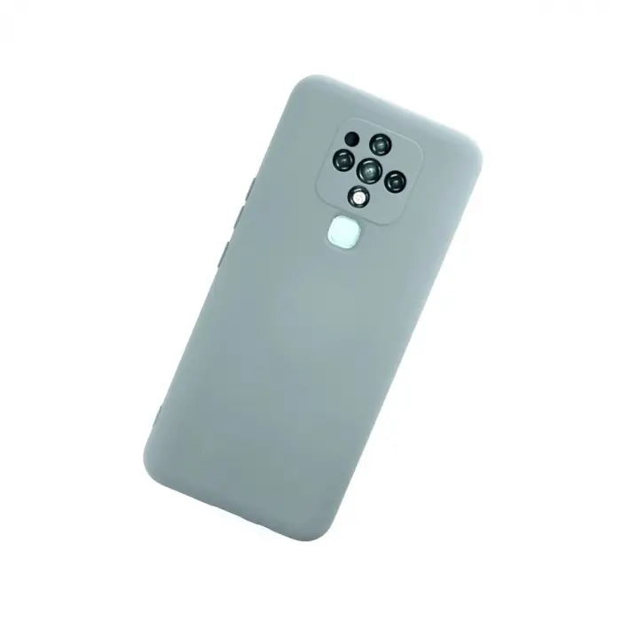 Tecno Camon 16 Kılıf Nano İçi Kadife  - Buz Misi