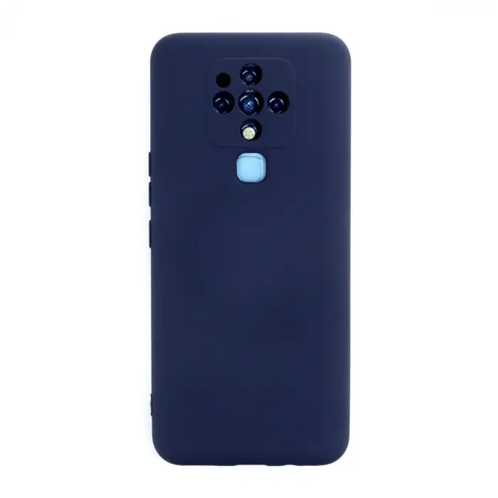 Tecno Camon 16 Kılıf Nano İçi Kadife Silikon - Lacivert