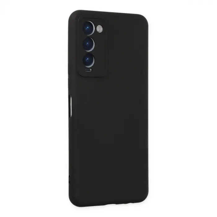 Tecno Camon 18 Kılıf Nano İçi Kadife  - Siyah
