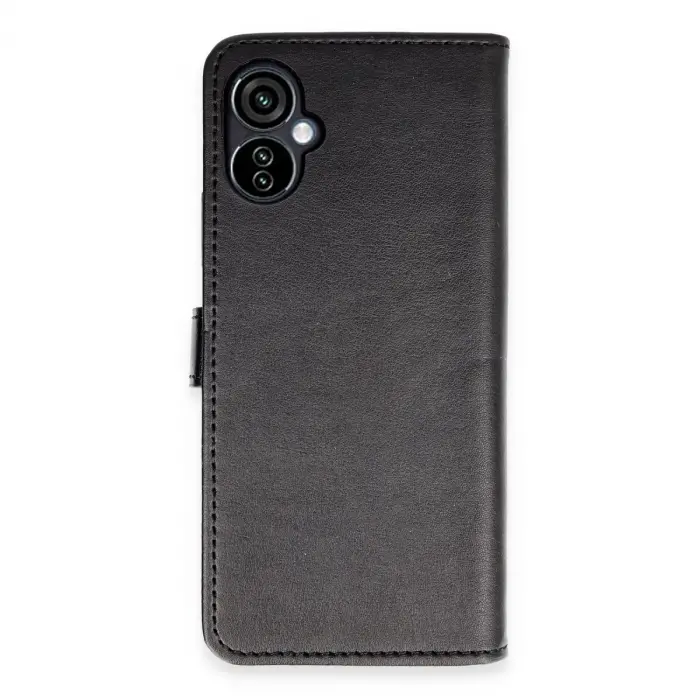 Tecno Camon 19 Neo Kılıf Trend S Plus Kapaklı Kılıf - Siyah