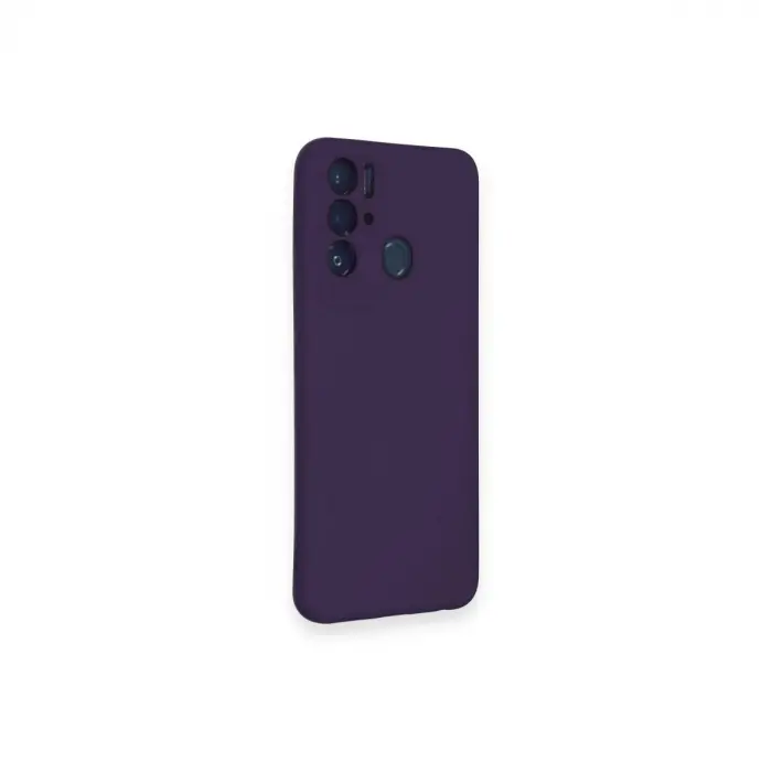 Tecno Pova Neo Kılıf Nano İçi Kadife  - Mor
