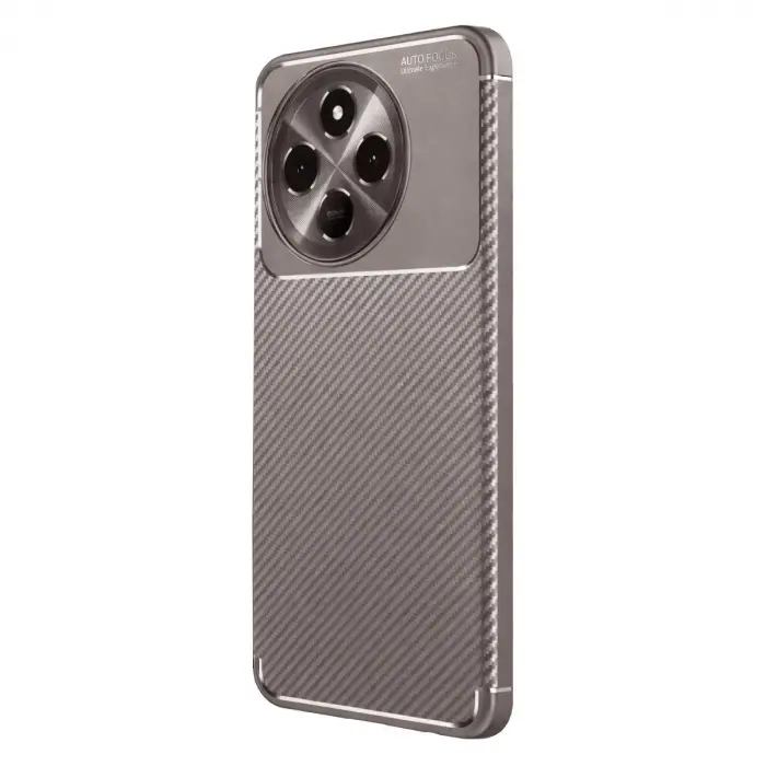 Tecno Spark 30 Pro Kılıf Auto Fus Karbon Kapak - Gri