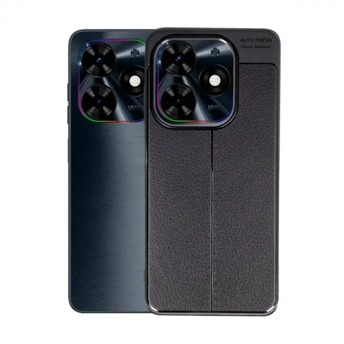 Tecno Spark Go 2024 Kılıf Auto Focus Kapak - Siyah