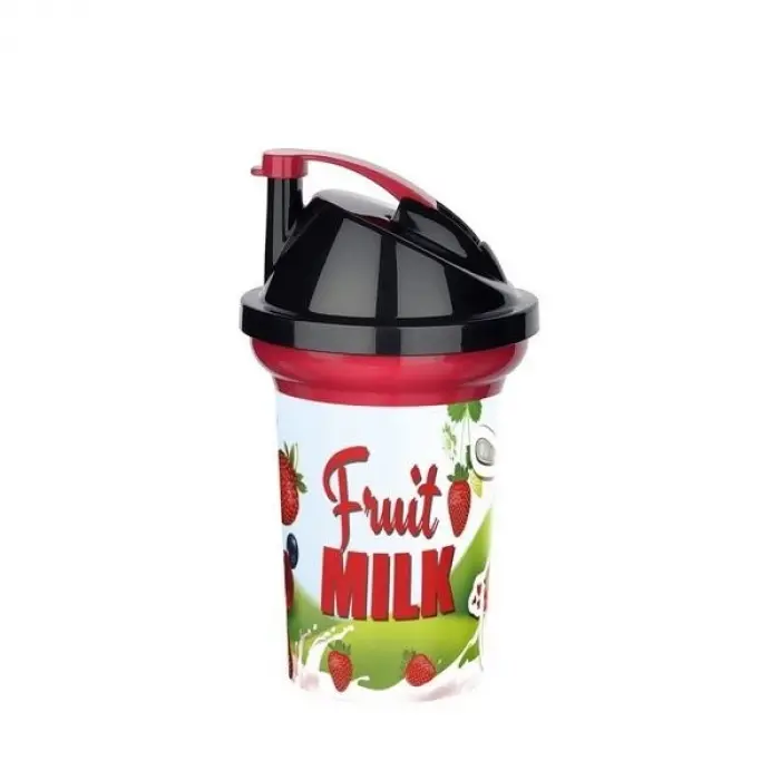 Tedy Pipetli Çuk Içecek Bardağı Desenli Bardak 300ml