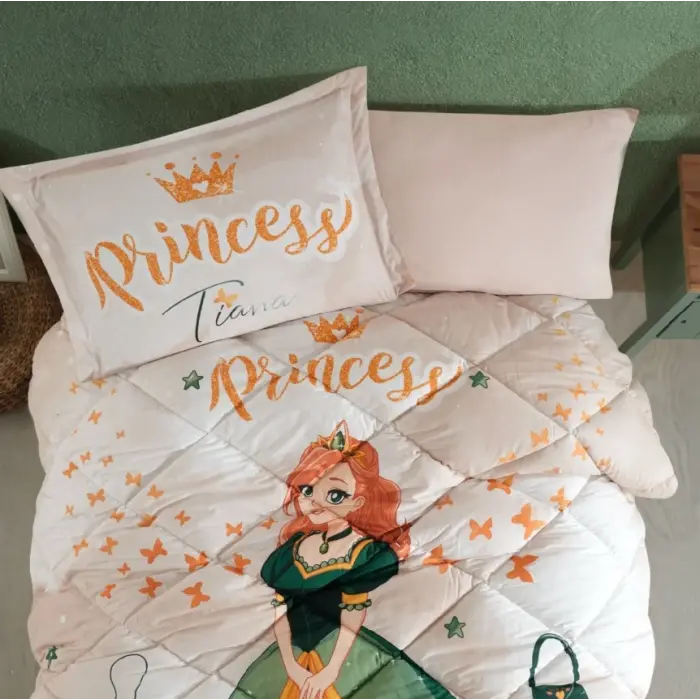 Tek Kişilik Ranforce Genç Desen Yorgan Seti Tiana