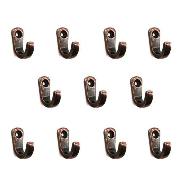 Tekli Bijuteri, Dekor Askısı - Eskitme, 100 Adet, 10x18x22 Mm