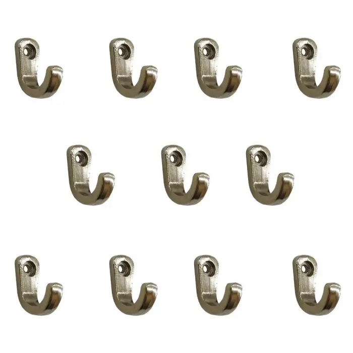 Tekli Bijuteri, Dekor Askısı - Nikel, 100 Adet, 10x18x22 Mm