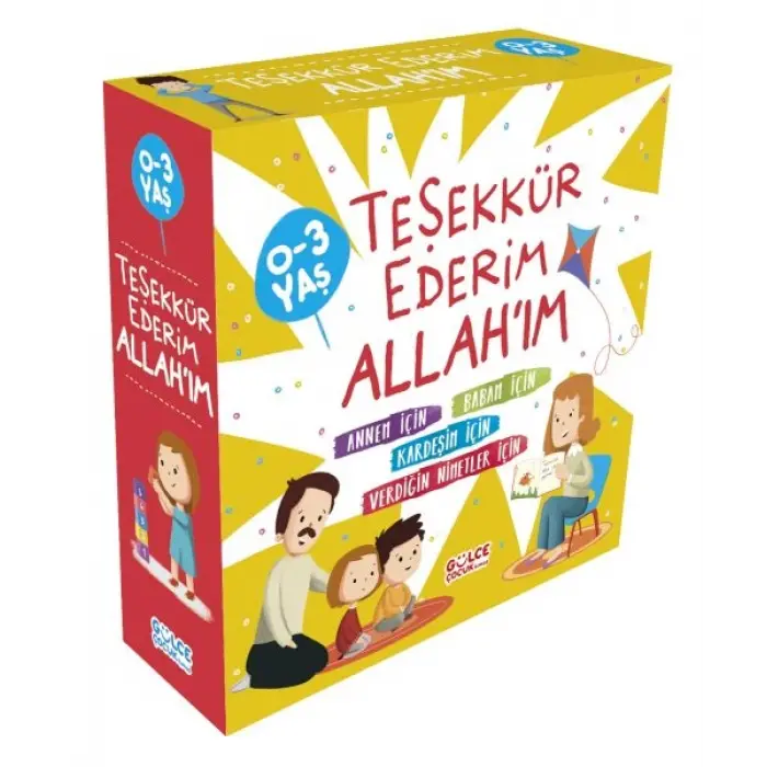 Teşekkür Ederim Allahım (4  Takım)