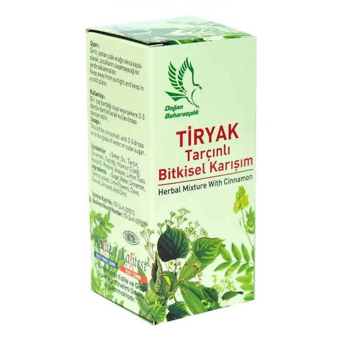 Tiryak Tarçınlı sel Karışım 50 cc