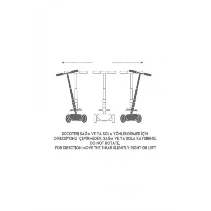 Torutoys Maxi Twist Işıklı Scooter Pembe