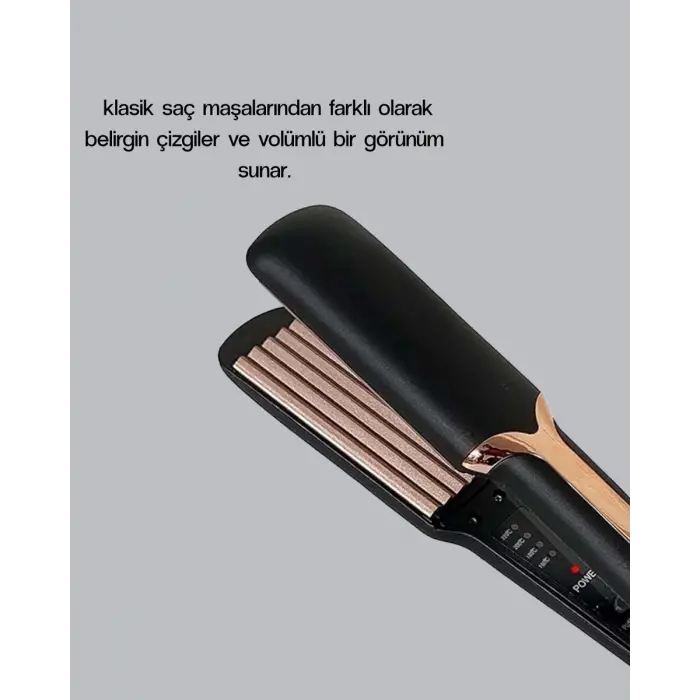 Tost Model Saç Şekillendirici Hızlı Isınan Isı Ayarlı