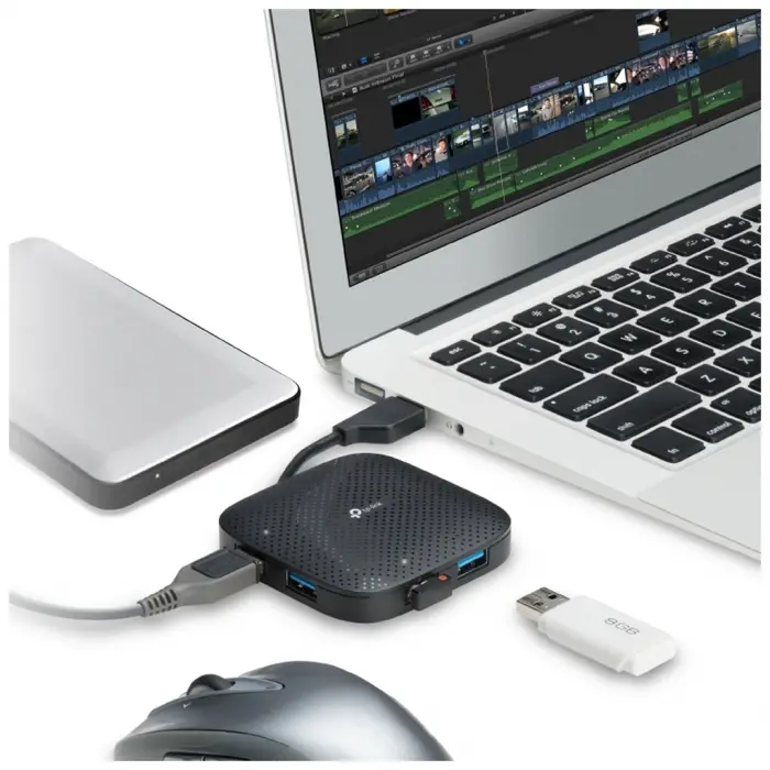 TP-LINK UH400 4 Port Usb 3.0 Portatif Hub(1923)