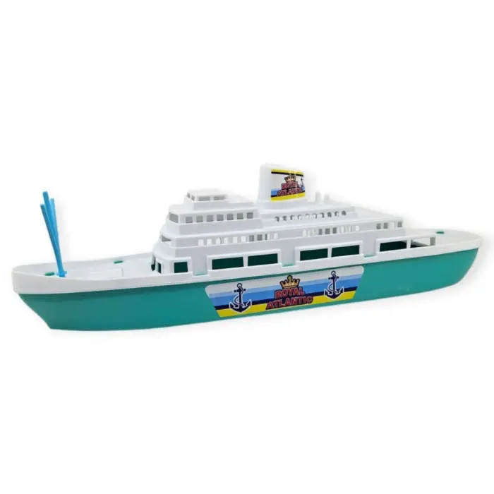 Transatlantik Yolcu Gemisi 45 cm - Turkuaz - 1 ADET