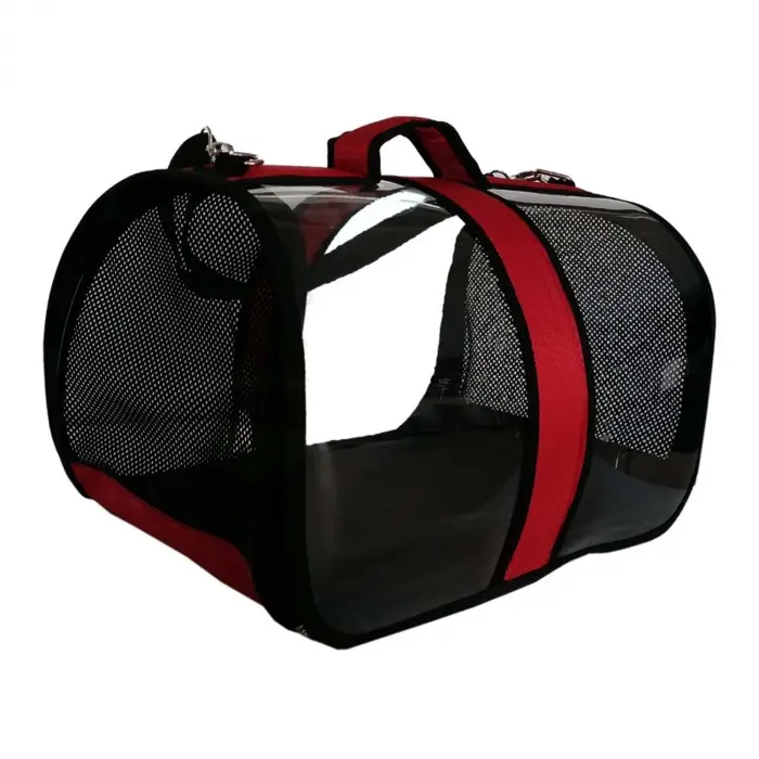 Tünekli Kuş Taşıma Çantası 20-30 cm Kırmızı