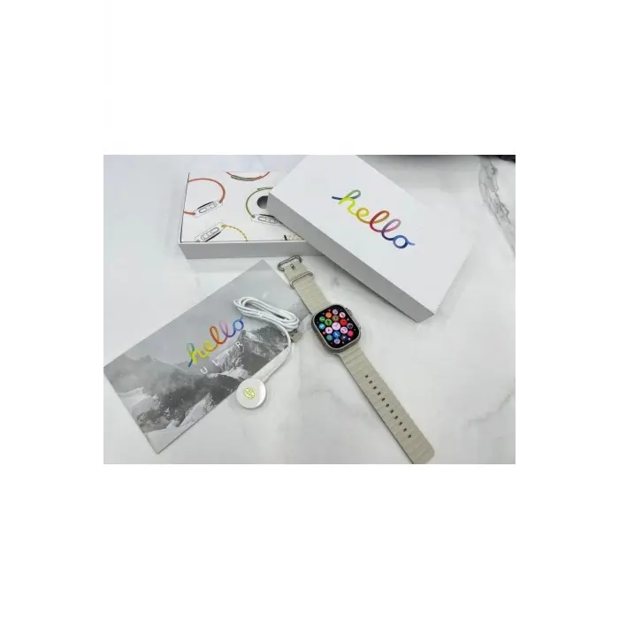 Turuncu Akıllı Saat, AMOLED Ekranlı, 4GB Hafızalı, Nabız ve Uyku Takibi Özellikli