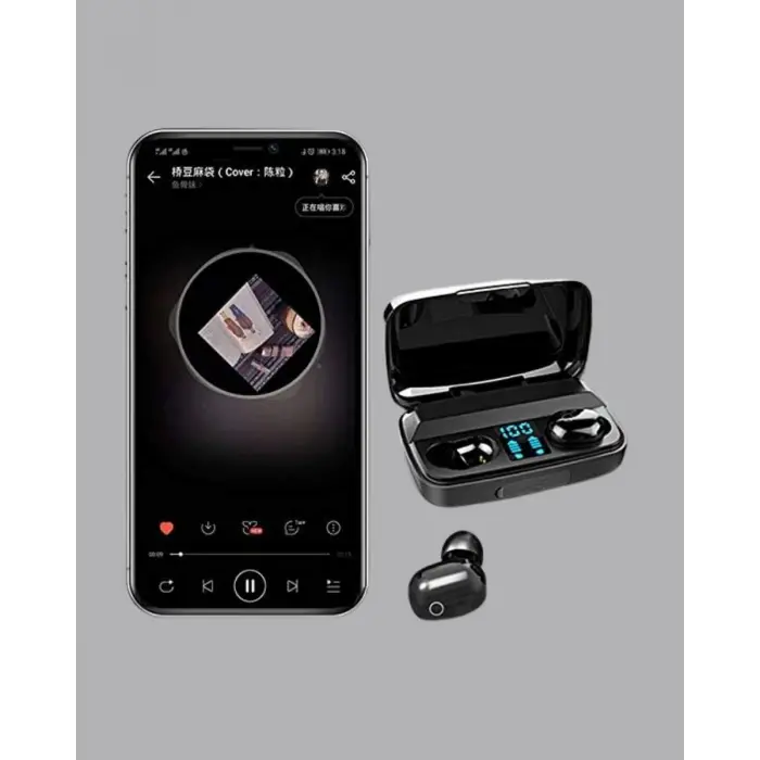 TWS A10s Bluetooth 5.0 Kulaklık – Yüksek Ses Kalitesi Ergonomik Uzun Pil Ömürlü