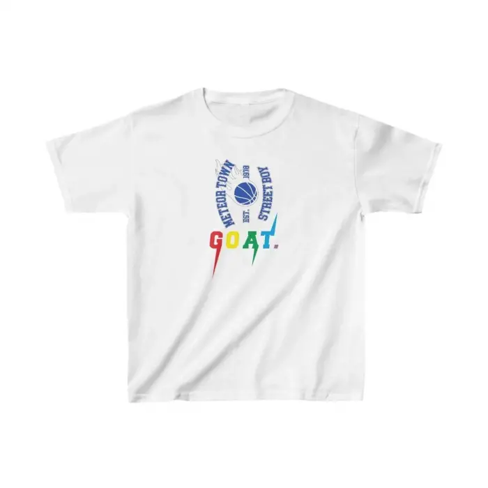 Unisex Çocuk Baskılı T-Shirt - Beyaz