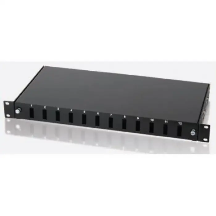 URANIUM PPR12PSCDX 12 PORT F/O SC DX RAL9005 PATCH PANEL(10F-SB1U12PSCDX-REA)