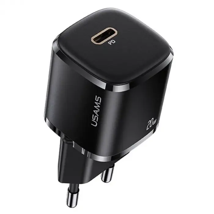 USAMS T36 20W Mini PD Hızlı Şarj Aleti 20W USB-C Güç Adaptörü-(5775)