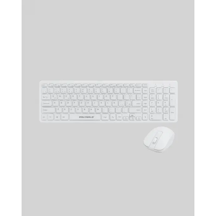 USB Alıcılı Kablosuz Klavye Mouse - Geniş Uyumluluk Sessiz Tuşlar