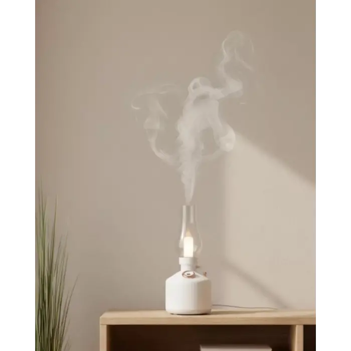 USB Şarjlı Gaz Lambası Modeli Nano Mist Aromaterapi Nemlendirici 280 ml