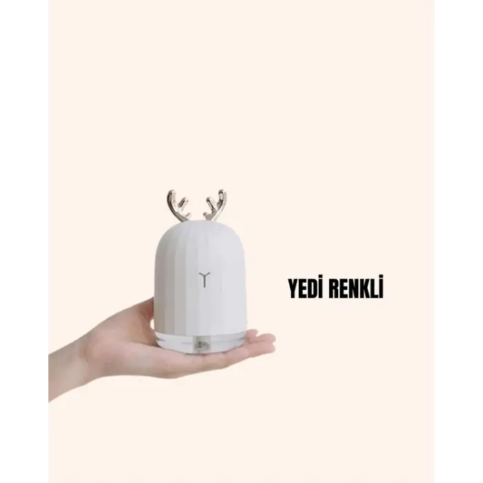 USB Şarjlı Mini USB Nemlendirici LED Işıklı Masaüstü Cihaz