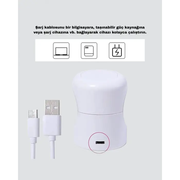 UV ve LED Jel Kurutmaya Uygun – Çift Dalga Boylu Mini Kurutucu