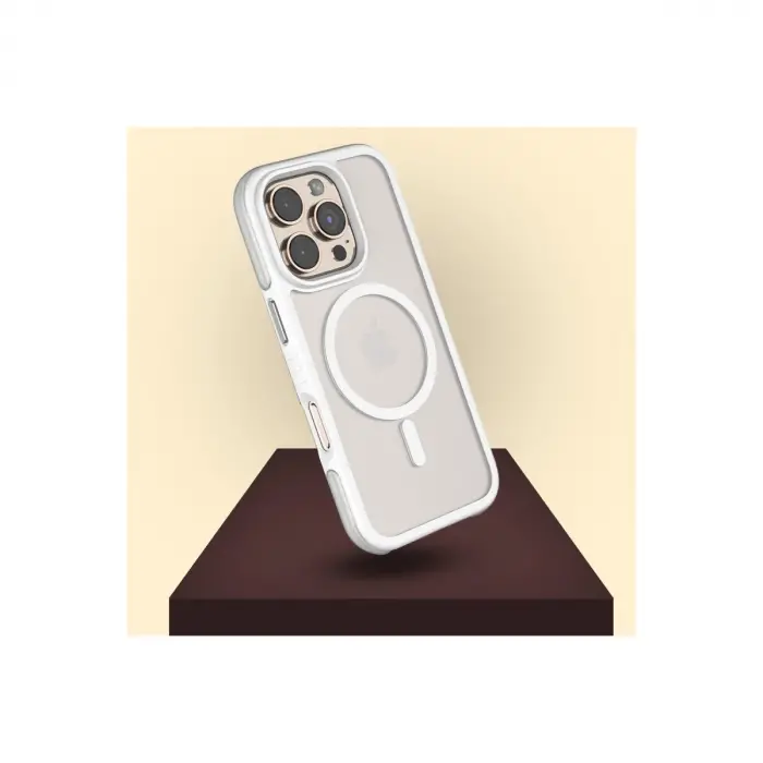 Venco Apple İphone 16 Pro Max Orbit Magsafe Kapak - Titan Gri