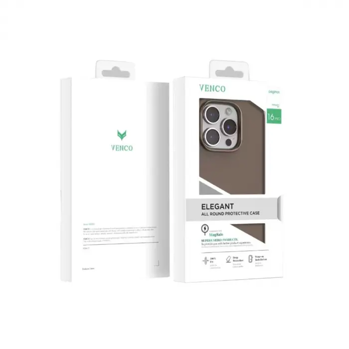 Venco İphone 16 Jinta Magsafe Kapak - Siyah