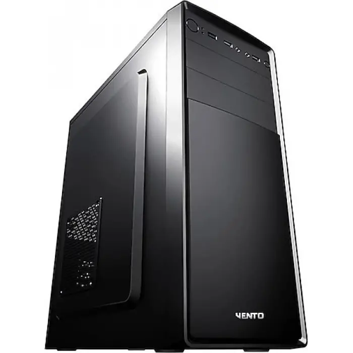 VENTO VS120S 300W SIYAH ATX KURUMSAL KASA