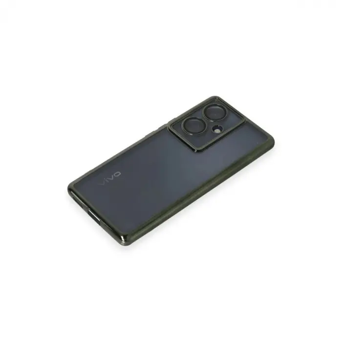 Vivo V29 Lite Kılıf  Lensli  - Yeşil