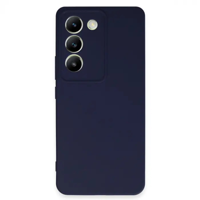 Vivo V30 Lite 4g Kılıf First Silikon - Lacivert