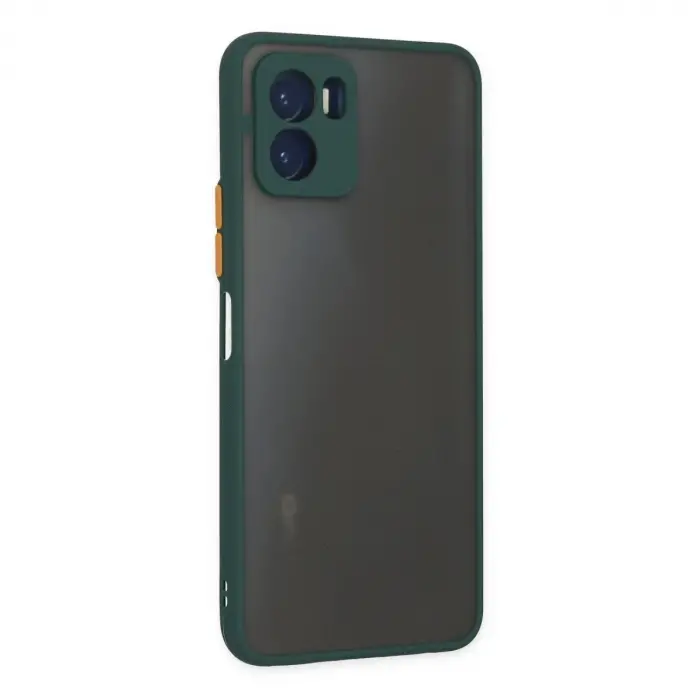 Vivo Y15s Kılıf Montreal  Kapak - Yeşil