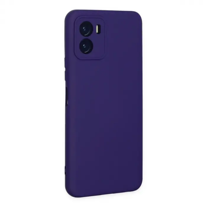 Vivo Y15s Kılıf Nano İçi Kadife  - Mor