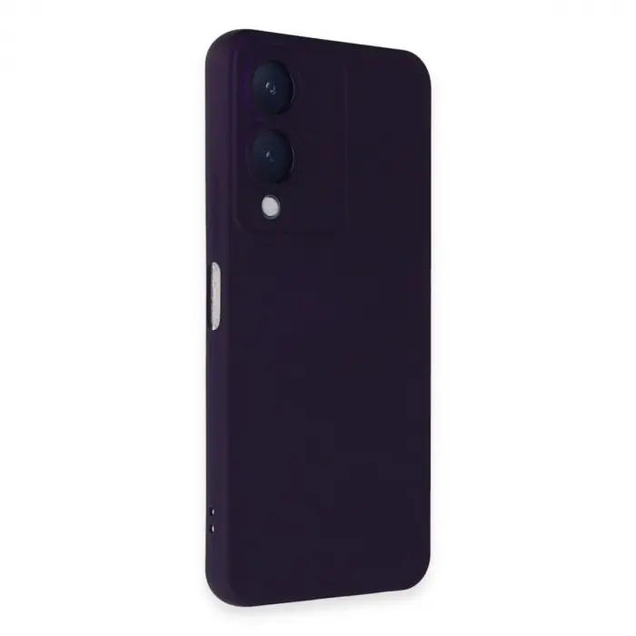 Vivo Y17s Kılıf Nano İçi Kadife  - Mor