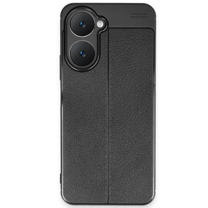 Vivo Y18 Kılıf Auto Focus Kapak - Siyah