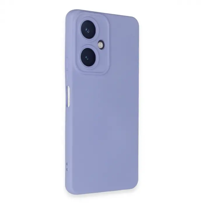 Vivo Y27 Kılıf Nano İçi Kadife Silikon - Lila