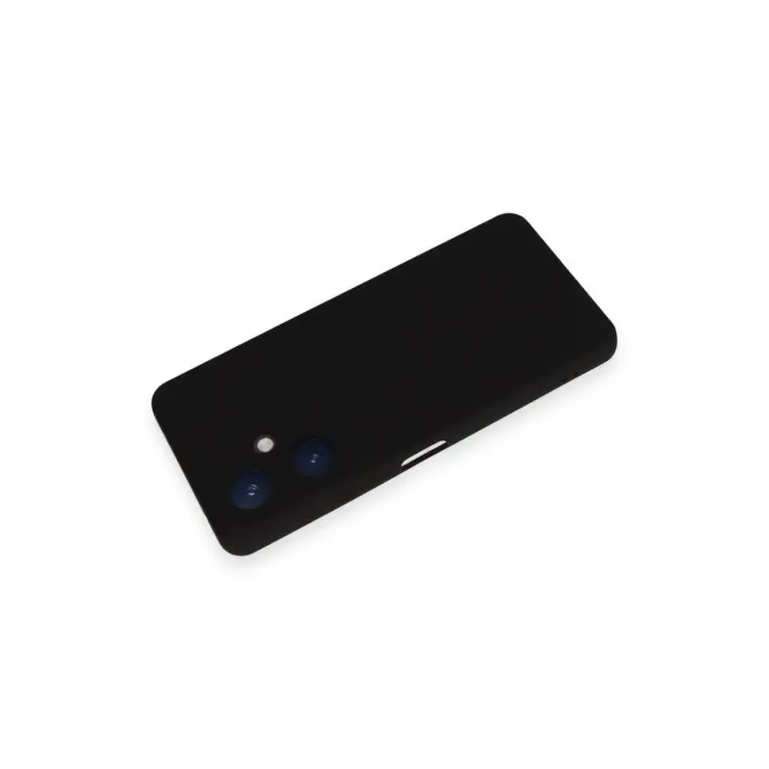 Vivo Y27 Kılıf Nano İçi Kadife Silikon - Siyah