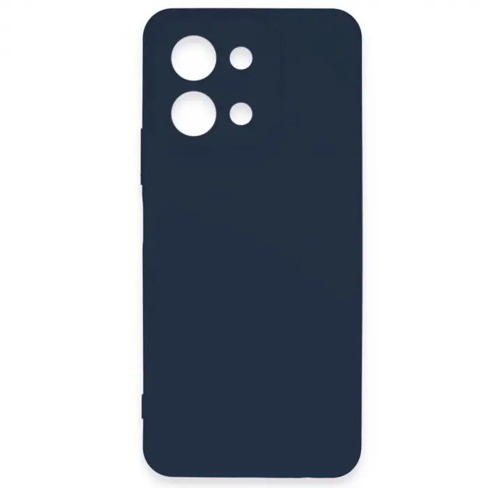 Vivo Y28 Kılıf First Silikon - Lacivert
