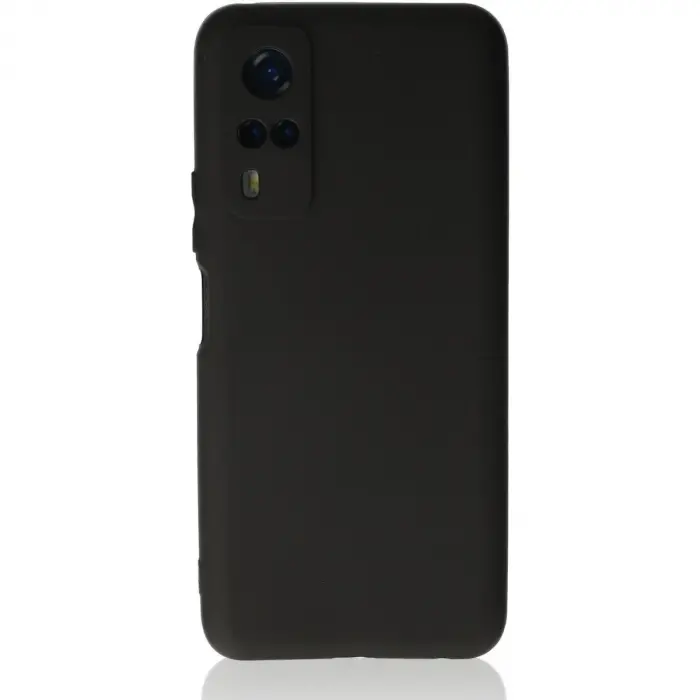 Vivo Y53s Kılıf First Silikon - Siyah