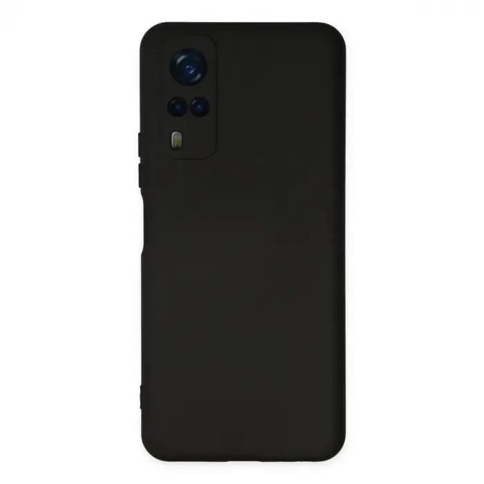 Vivo Y53s Kılıf Nano İçi Kadife  - Siyah