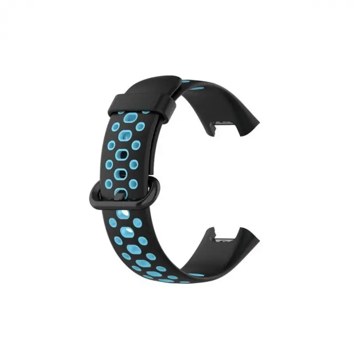 Watch 2 Spor Delikli Kordon - Siyah-mi