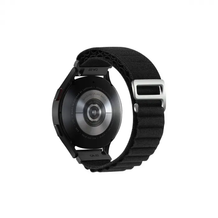 Watch 20mm Kr410 Kumaş Kordon (saat Değildir) - Siyah