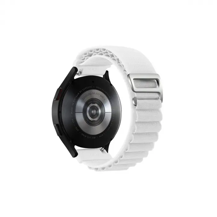 Watch 22mm Kr410 Kumaş Kordon (saat Değildir) - Beyaz