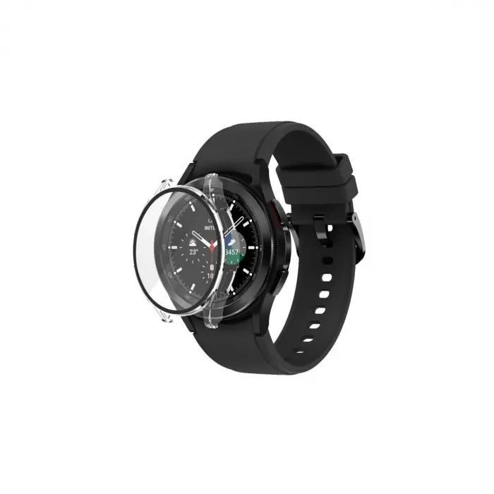 Watch 5 44mm Wall Camlı Kasa Ekran Koruyucu - Şeffaf