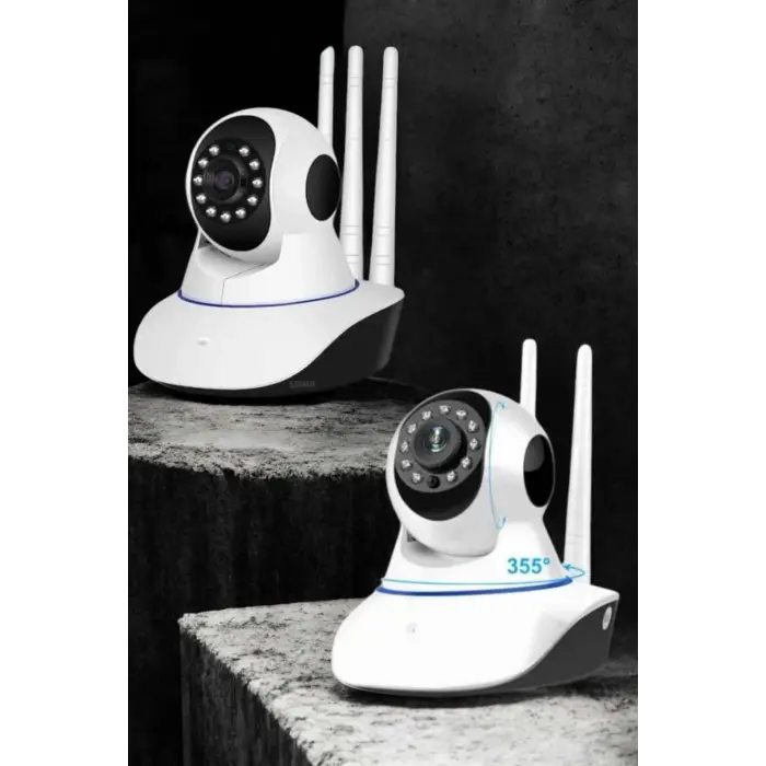 Wifi Kamerası Çift Yönlü Bebek Güvenlik Kamerası Gece Görüşlü