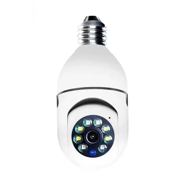 WiFi Kontrollü HD Çözünürlüklü Gece Görüşlü Çift Işıklı Hareket Sensörlü IP Güvenlik Kamerası