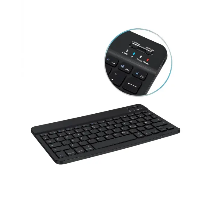 Wireless Klavye Mouse Seti Bluetooth Bağlantılı İnce Tasarım Sessiz Kullanım