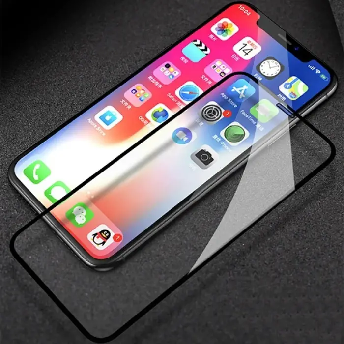 WK İPhone 12 Mini 5.4 Kingkong Curved Tempered Cam Ekran Koruyucu-(5775)